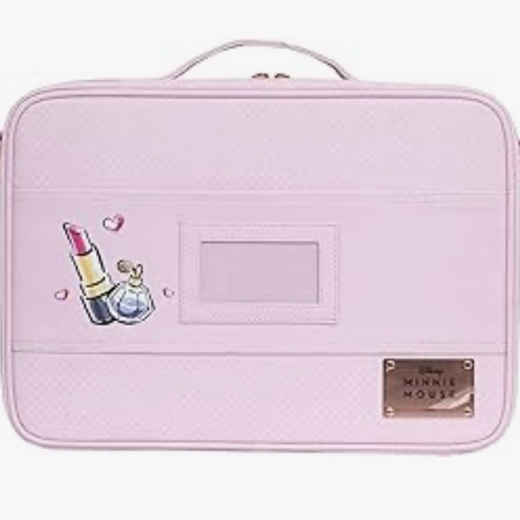 Impressions Vanity Pink Minnie Mouse Cosmetic Carrying Bag/Case - Picture 2 of 7